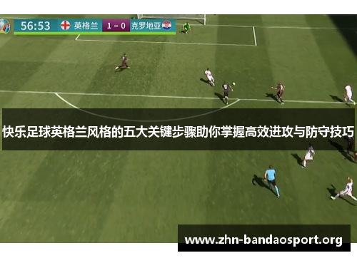 快乐足球英格兰风格的五大关键步骤助你掌握高效进攻与防守技巧 快乐足球英格兰风格的五大关键步骤助你掌握高效进攻与防守技巧