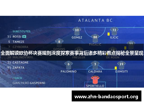 全面解读欧协杯决赛规则深度探索赛事背后诸多精彩看点揭秘全景呈现 全面解读欧协杯决赛规则深度探索赛事背后诸多精彩看点揭秘全景呈现